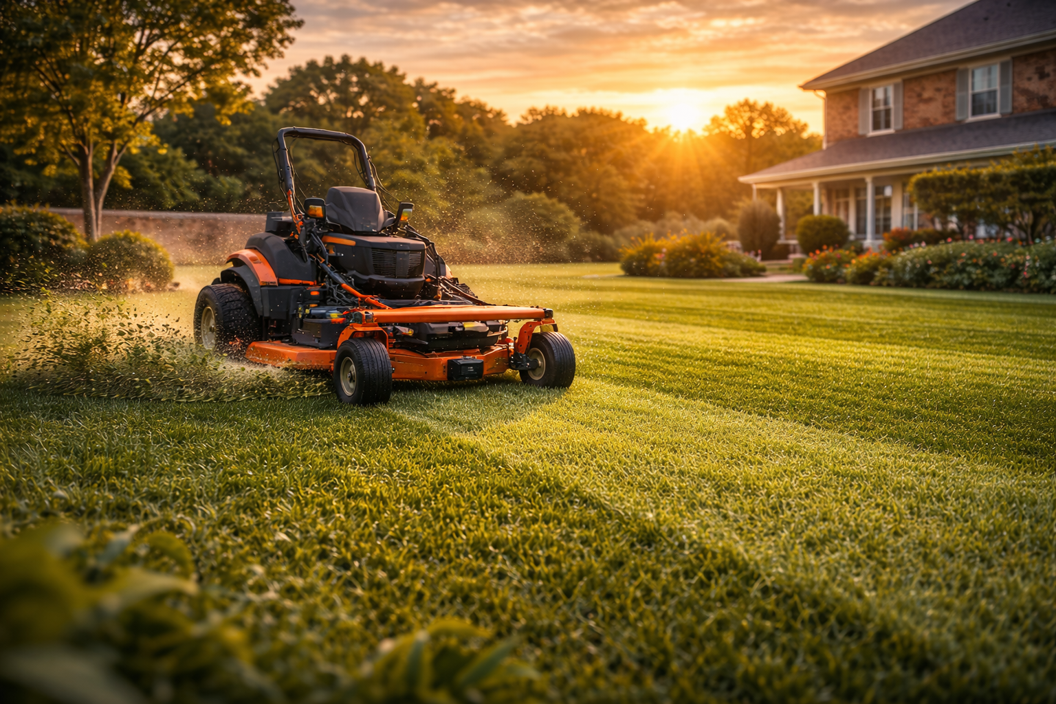Mowing north west coast Tasmania